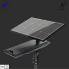 Pole Mounted Flood Garden Park Pathway Light All in One Integrated LED Solar Street Light