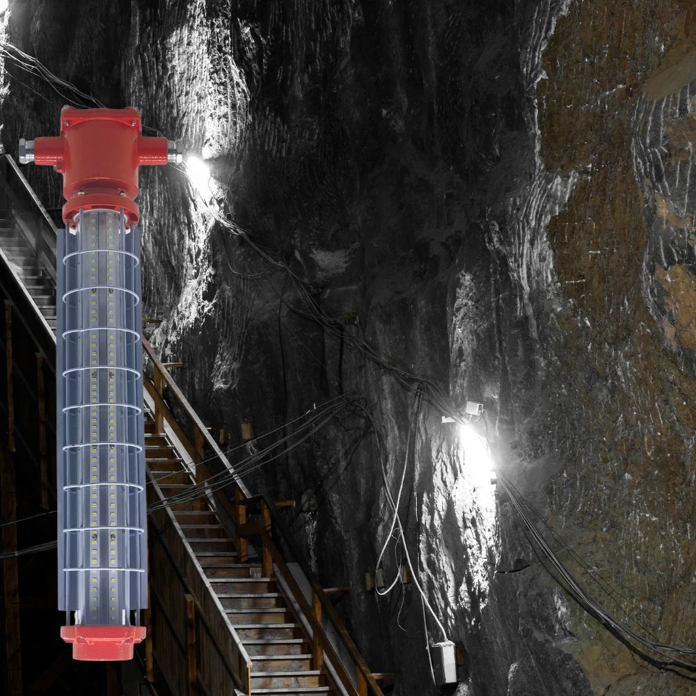 Atex Certified 18W/36W/45W Ik10 Durable Robust Dustproof Gasoline Harsh Environment Mining Tunnel Explosion Proof Light