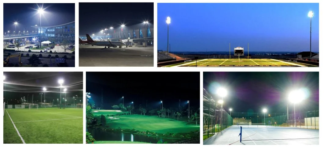 Smalhoek LED-stadionlicht IP67 Buiten waterdicht 200W 300W 400W 500W 13
