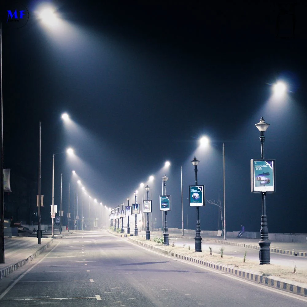 LED-straatverlichting met ondersteuning Smart Control 100W 0-10V Dim Die Casting Aluminium Waterdicht IP65 175lm/W 1