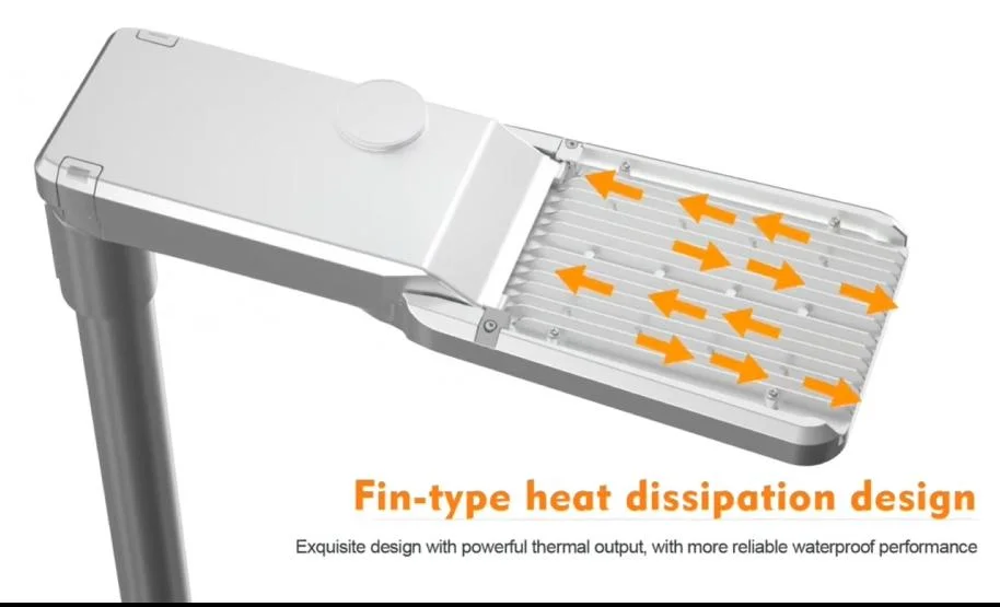 LED-straatverlichting met ondersteuning Smart Control 100W 0-10V Dim Die Casting Aluminium Waterdicht IP65 175lm/W 6