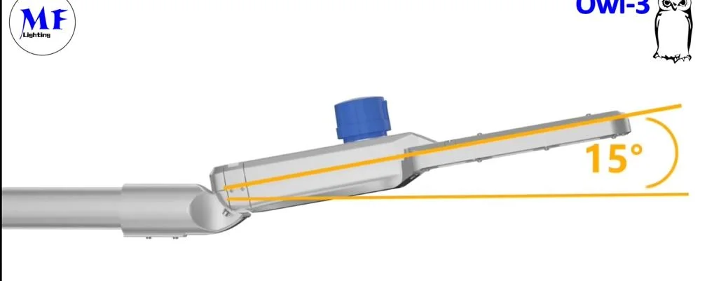 LED-straatverlichting met ondersteuning Smart Control 100W 0-10V Dim Die Casting Aluminium Waterdicht IP65 175lm/W 4