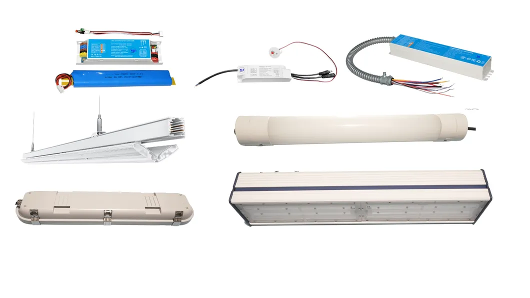 LED noodverlichting Ballast ingebouwde 3-uurs back-up paniek licht Driver voor licht 6