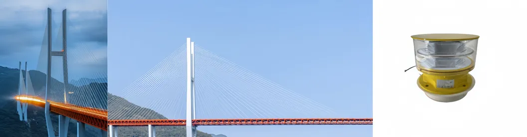 LED Luchtvaart Obstakelverlichting Fotocel Spuitgieten IP66 Telecommunicatie Geel Gas Olie Offshore Platform 16