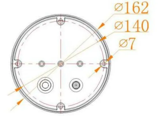 LED Solar Marine Lantern Light Photocell Die-Casting GPS IP68 80m/S Windturbine Olie Offshore Platform 7