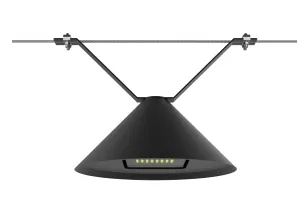 LED Solar Tuin Straatlantaarn Alu. Waterdicht 130lm/W Ik08 IP66 Ra70 Halfrond Geïntegreerd Stoep Pad Weg Bestrating Muur Binnenplaats 0