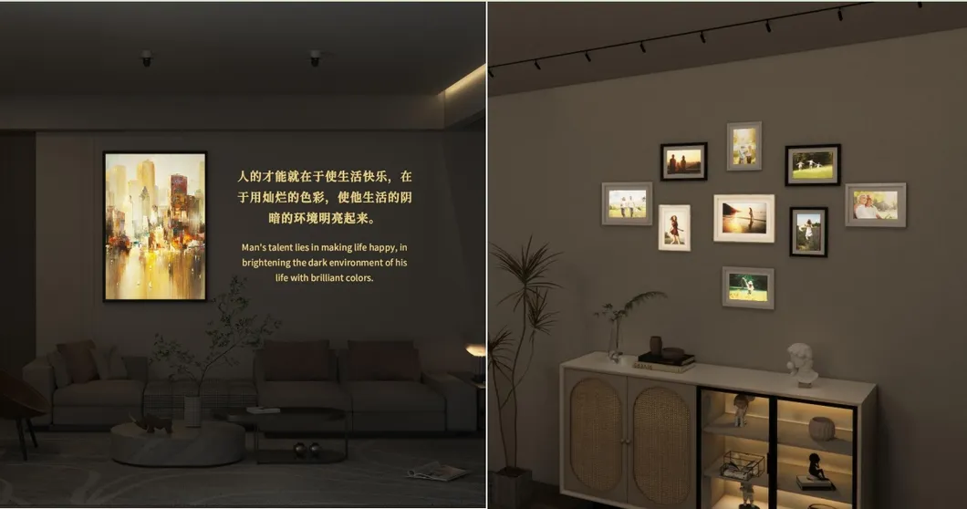 LED Logo Gobo Projector Licht UV ND Zoombaar Uitgebreid IP65 Ra97+ Contour Exhibition Center 19