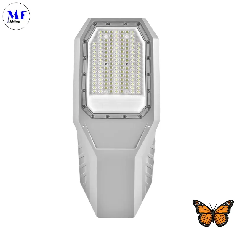 LED Solar Tuin Straat Muur Licht Aluminium Waterdicht 200W IP65 IK08 Compact Park Pad Stoep Snelwegen 0