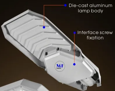 LED Solar Tuin Straat Muur Licht Aluminium Waterdicht 200W IP65 IK08 Compact Park Pad Stoep Snelwegen 3