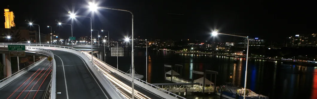 LED Straatlantaarn Tuin Licht Alu. Waterdicht Paal Snel Zilverkleurig Installatie Viaduct Binnenplaats Weg Muur 4