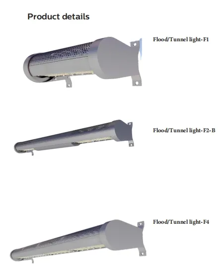 LED Tuinlicht Alu. Waterdicht paal Vinnige installatie IP66 Ik10 snelweg overstroming Ondergrondse magazijn mijntunnel 3