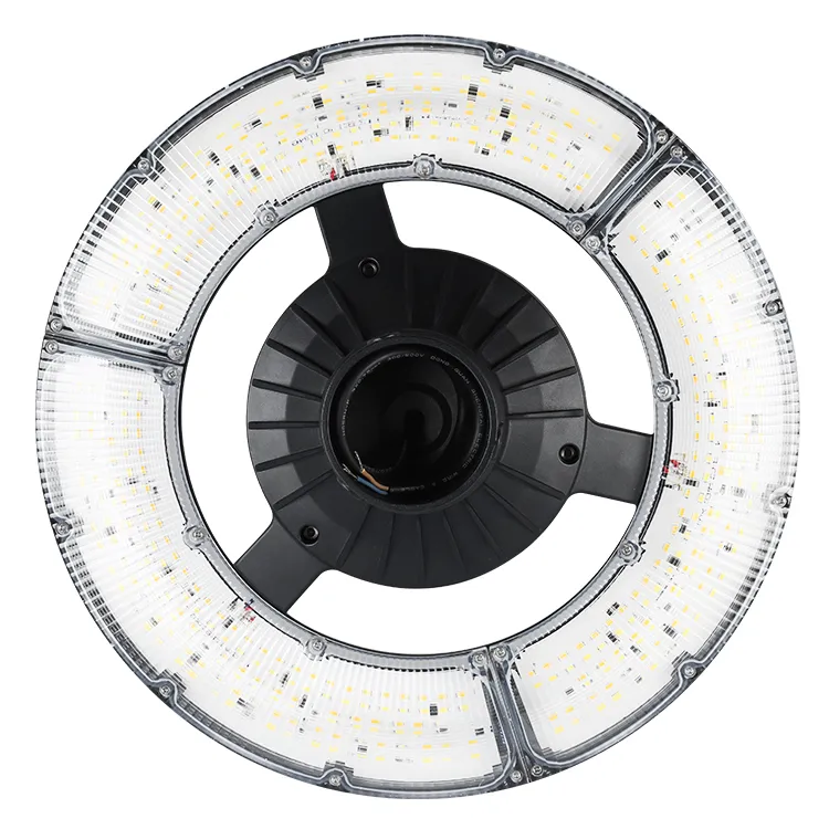 LED Tuinlamp Verstelbaar 150W IP65 Ingebouwde Waterdicht 130lm/W Rond Zwart Binnenplaats Park Erf Paaltop 0