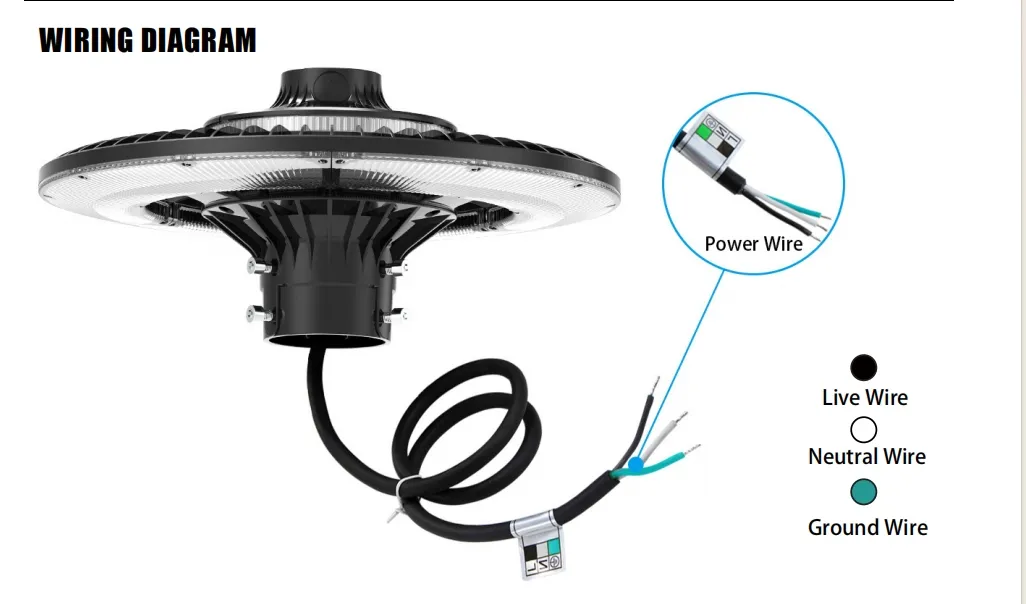 Energiebesparende LED tuinpaal lichtmast gebiedslicht 140lm/W Smart-Tuning 200W voor snelweg rustplaats sportcomplex waterpromenade 6