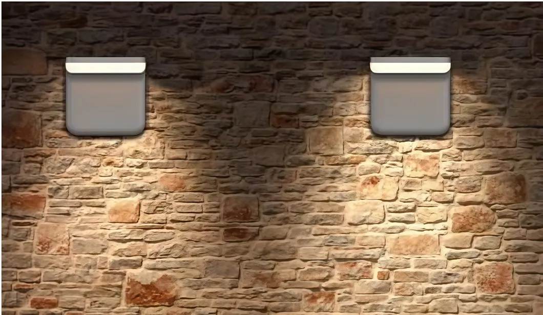 LED Solar Wandlamp Modern Nieuw Slim Eenvoudig Lithium Batterij Monokristallijn Zwart Zonne-energie IP66 Waterdicht Gegoten 2