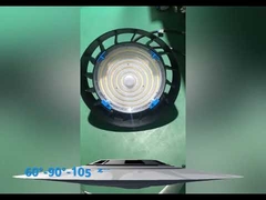 Zoomable LEIDENE Industriële Hoge Baailichten IP65 100W - 200W