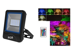 Openluchtrgbw 10W 20W 30W 50W 100W maakt IP66-Schijnwerper LEIDEN Vloedlicht met Afstandsbediening waterdicht