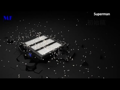 High Power LED-schijnwerper 1500W 1800W High Power Led Stadium Lights Black Led Flood Light