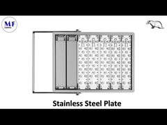 60W120W180W240W300W IP65 High Power LED Flood Light voor Garden School Hospital