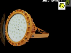 IP66 100W 150W 200W Atex Explosiebestendige Explosiebestendige Hangende UFO LED High Bay Light voor Zone 1 Zo