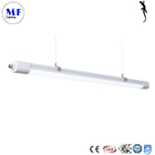 5FT 4 In 1 Power LED Tri Proof Light With Microwave Sensor For Workshops Platforms Overpasses Textile Mills Libraries