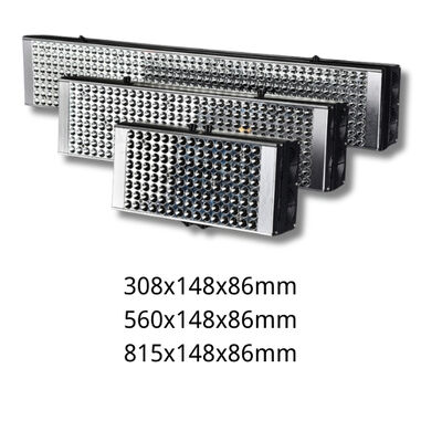 Factory Price PC Alu. Hangable 200W IP43 Fluorescence Pet Urine Detector Gel Nail Ink Curing Solidify Money Checking Resin Paint Printing LED UV Light