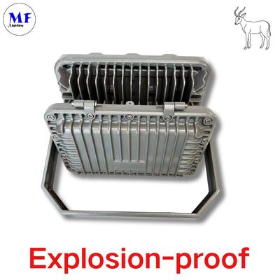 Explosion Proof Flood Light ATEX IECEx Zone 1 & 2 Ex db eb LED Oil Refinery, Chemical Industrial, Mining, 50W-400W, IP66 IK10, 5-Year Warranty for Hazardous Area