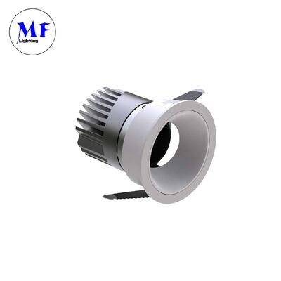 Factory Price IP44 LED Recessed Spotlight Down Light Anti-Glare Ugr<19 Dali-2 Dimmable COB Downlight 7W
