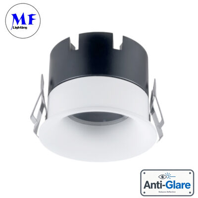 Factory Price Dimmable 3W 5W 7W 10W 12W 15W Various Metallic Color Reflector Bathroom Frameless Recessed Anti-Glare Spot LED Down Light