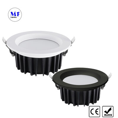 Factory Price Smart Dimming Triac 0-10V Dali-2 Dali Dt6 Dt8 Control 5-50W Anti-Glare PC Diffuser Die Cast LED Recessed Downlight for Indoor Ceiling Light