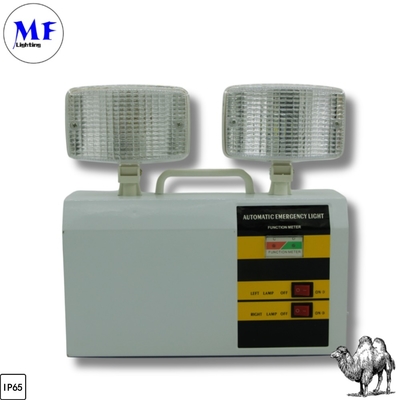 5 jaar garantie 3 uur batterij back-up tijd IP65 Water brandwerend Muurmontage Fabriek Pakhuis Hotel kantoor Wit super helder LED noodsignaal licht