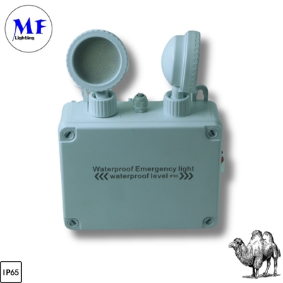 IP65 Waterdicht Indoor Outdoor Battery 3 uur 24 uur Langdurige Wand Plafond Hangend Mount Wit Groen Uitgangstekens LED Noodlicht voor Hotelkantoor