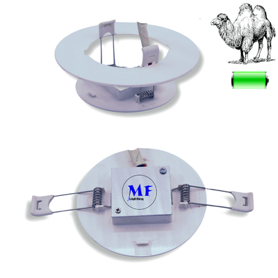 LED noodlicht ABS PC IP43 3W Back-up Lithiumbatterij voor schoolziekenhuizen