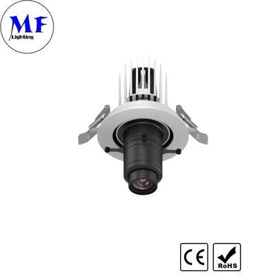 Fabrieksprijs 10W 2700K-4000K Vaste 55° LED vormgegeven contour spoorlicht voor kunstgalerieën en musea