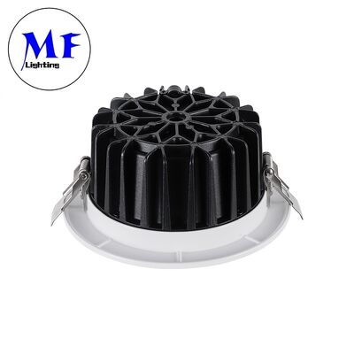 COB LED Down Light 5W7W10W12W15W50W,60° Beam,Triac/0-10V/Dali-2/Tuya Zigbee Dimmable,100lm/W CRI90, Ugr<19 Anti-Glare, IP40,Indoor commerciële verlichting