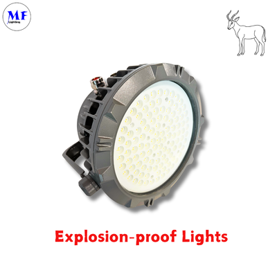 Fabrieksprijs ATEX Gecertificeerd Explosiebestendige Flood Light, Olie Gas LNG Chemische Plant Minging LED Explosiebestendige Highbay Light, IP66 Ik08 Die-Cast Aluminium