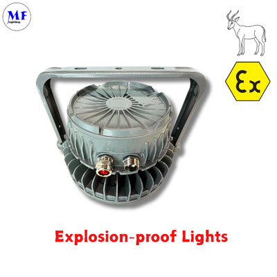 OEM ODM IP66 IK08 Atex Lamp Explosiebestendige LED Highbay Light 140LM/W IP66 IK08 50W 100W 150W 200W 300W 400W Met gehard glas voor olie-gas Chemische mijnbouw Gevaarlijke zone