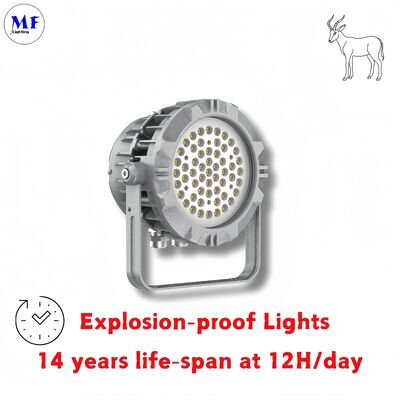 ALUMINIUM ATEX IECES EX 50/75/100/150/200/240/300/400W HIGHBAY IP66 IK08 TEMPERED GLAAS Olie gas mijnbouw EXPLOSIEBESTAND EXPLOSIEBESTAND WATERBESTAND LED HIGH BAY LIGHT
