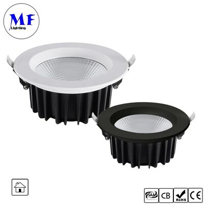15W Triac /0-10V/Dali-2/Tuya Zigbee Dimbaar 100lm/W LED Spot Downlight Bundelhoek 60° Inbouw Anti-Glare COB LED Down Light voor Commerciële en Woonruimtes