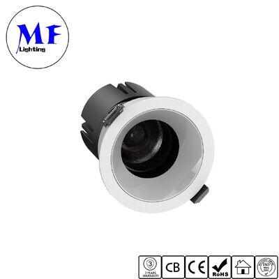 DIP 5 CCT COB Inbouw Dimbare LED Downlighter Spot Downlight 15°/24°/36°/55° Stralingshoek Instelbaar 120LM/W Hoge Lumen Anti-Glare Kantelbaar